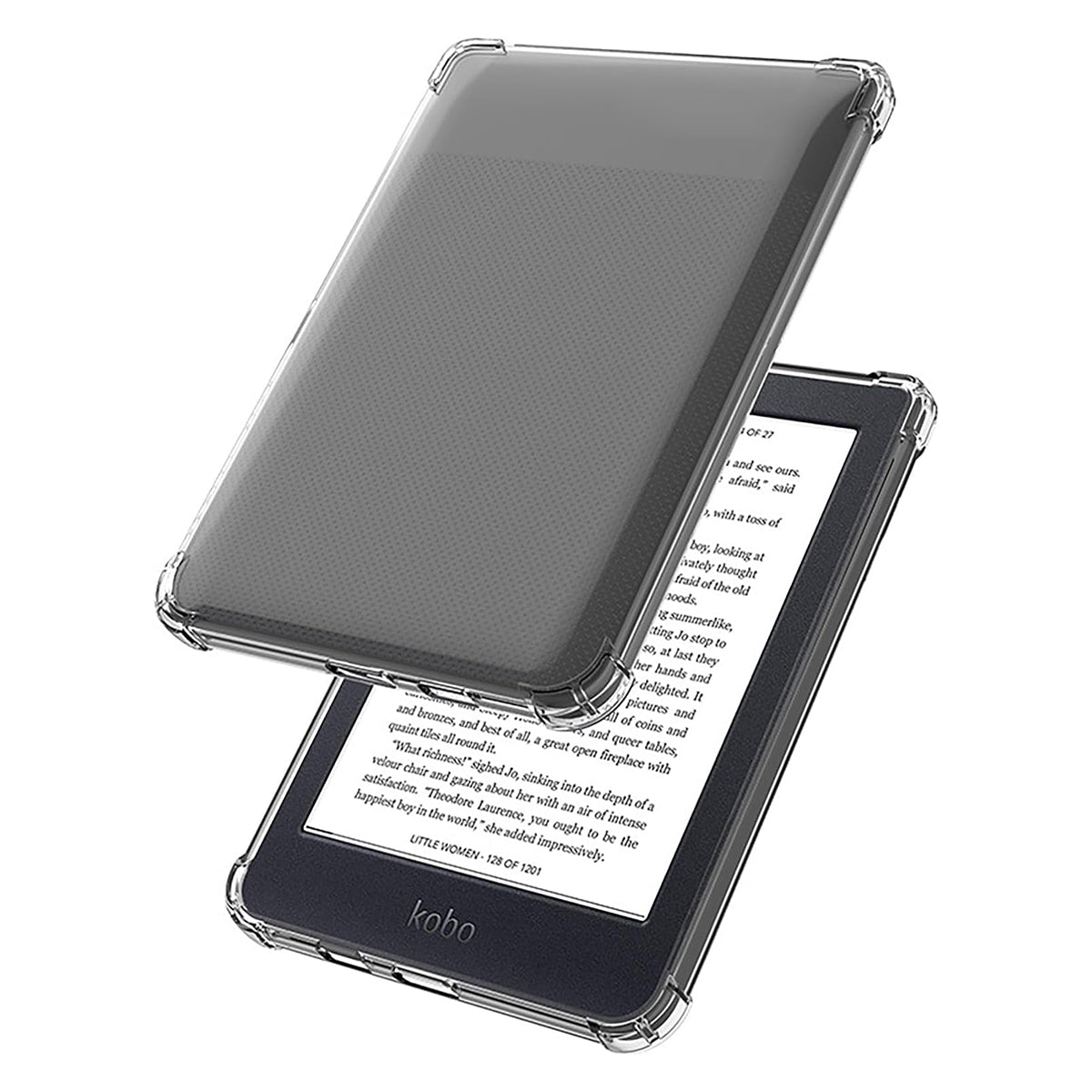 For Kobo Nia (2023) 6-inch Case Four Corner Protection Soft TPU Clear e-Reader Back Cover For Kobo Nia (2023) 6-inch Case Four Corner Protection Soft TPU Clear e-Reader Back Cover